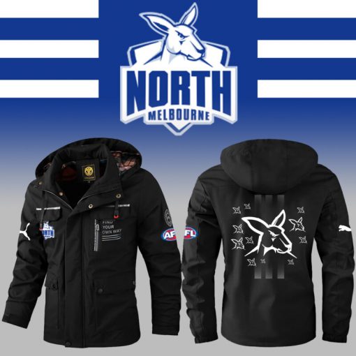 AFL - True fans of North Melbourne Football Club's Windbreaker Jacket:afl