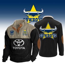 NRL - True fans of North Queensland Cowboys's Fleece Sweater:nrl