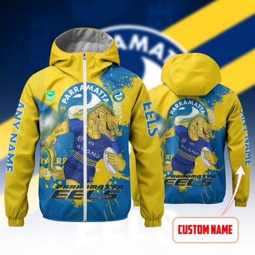 NRL - True fans of Parramatta Eels's Windbreaker Jacket:nrl