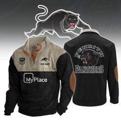 NRL - True fans of Penrith Panthers's Fleece Sweater:nrl