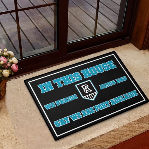 AFL - True fans of Port Adelaide Football Club's Doormat:afl