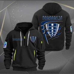 Super Rugby - True fans of Rebels's Hoodie:Super Rugby