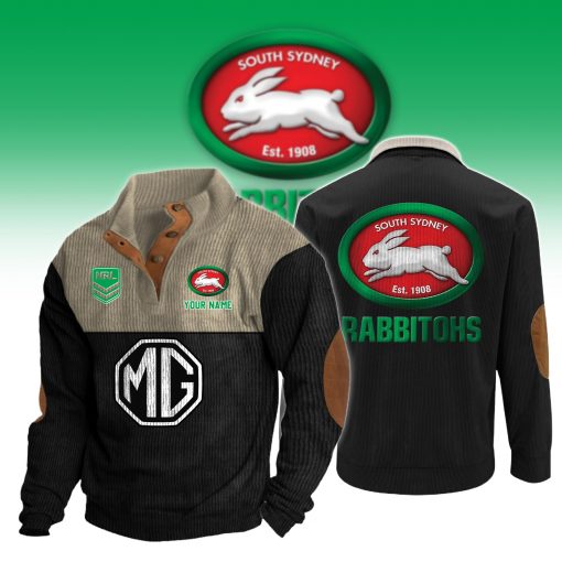 NRL - True fans of South Sydney Rabbitohs's Fleece Sweater:nrl