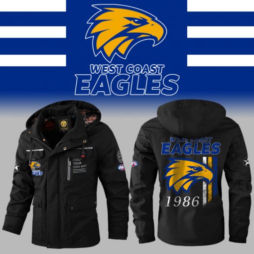 AFL - True fans of West Coast Eagles Football Club's Windbreaker Jacket:afl