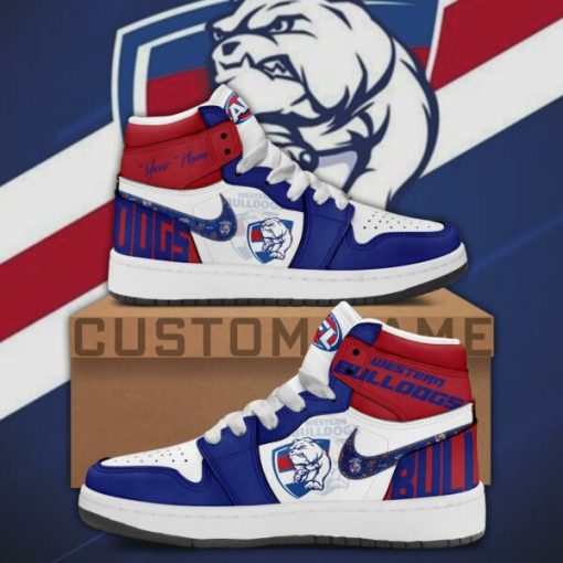 AFL - True fans of Western Bulldogs Football Club's JD Sneaker:afl