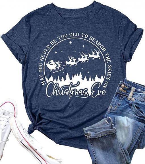 A Christmas Shirt for Women Raglan Sleeve Graphic Xmas Festival Shirts Cute Holiday Trendy Tops Casual Tee Gift Suit for daily life, Fabric: 95% polyester and 5% spandex, Regular fit, Stitch Color: automatically matched based on patterns